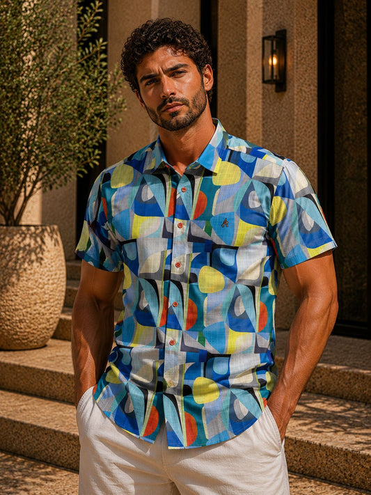 Camisa Addict Blue Mirage