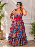 Vestido Largo Estampado Boho Chic