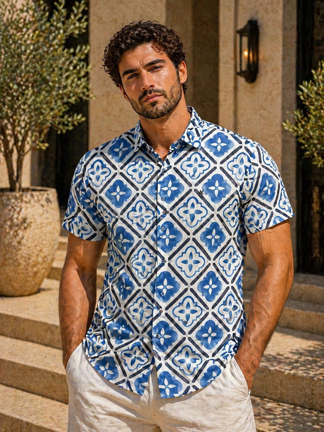 Camisa Addict Azul