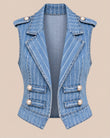 Napoleon denim vest