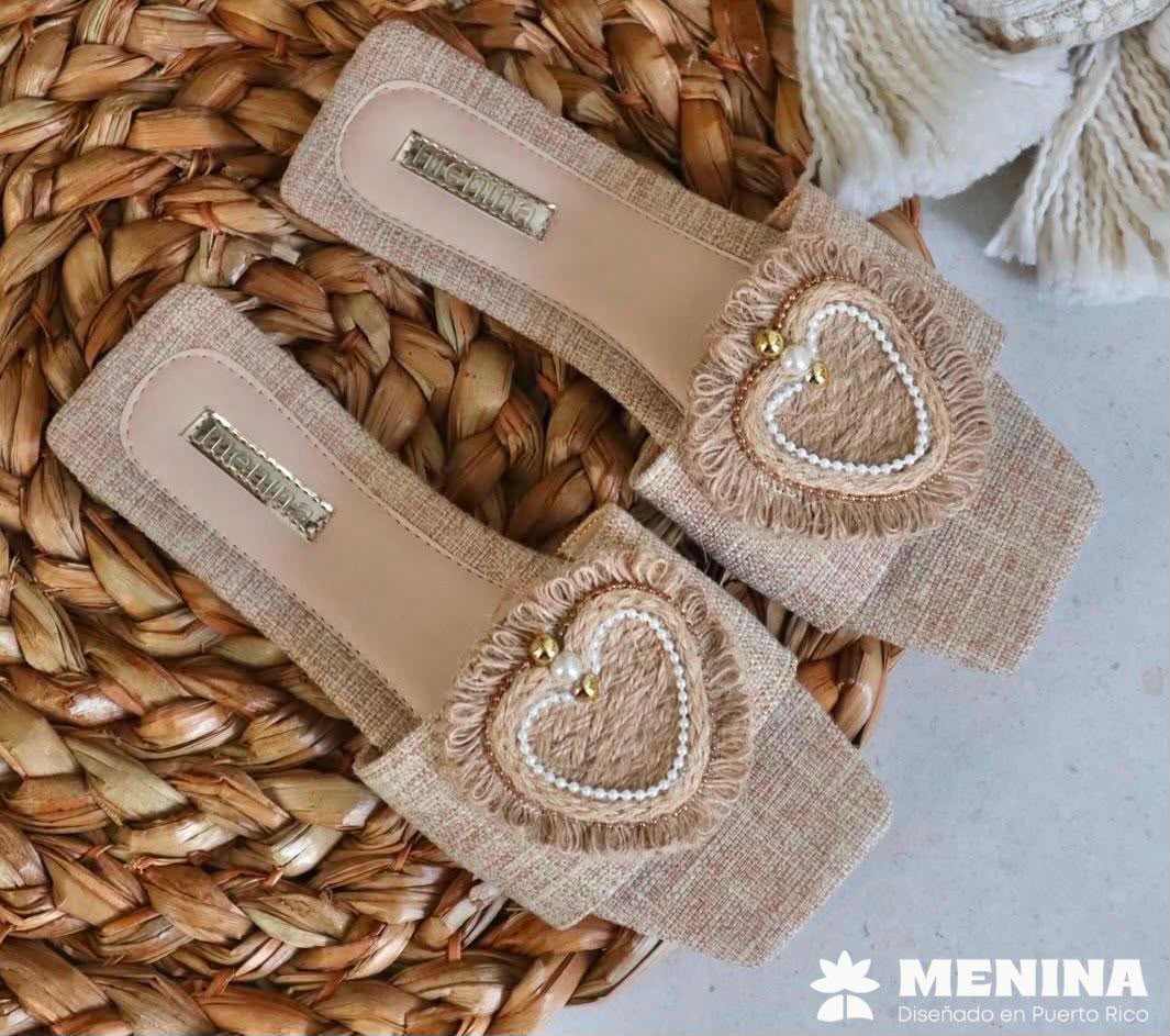 Meninas flats sandals - Beige