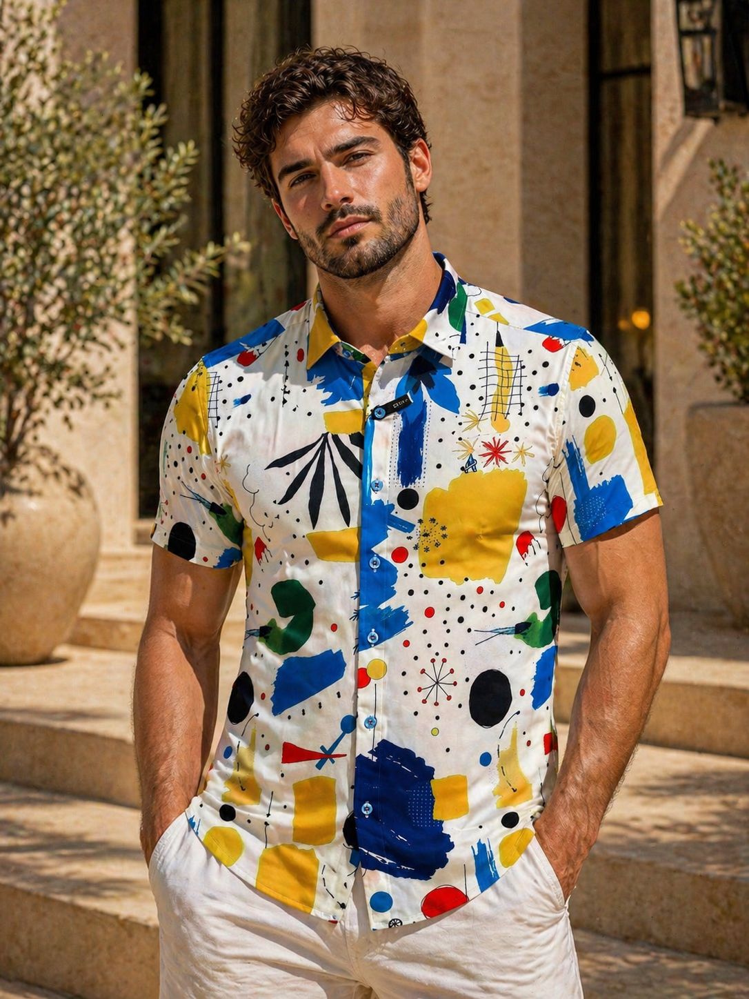 Camisa Addict Abstract Pop