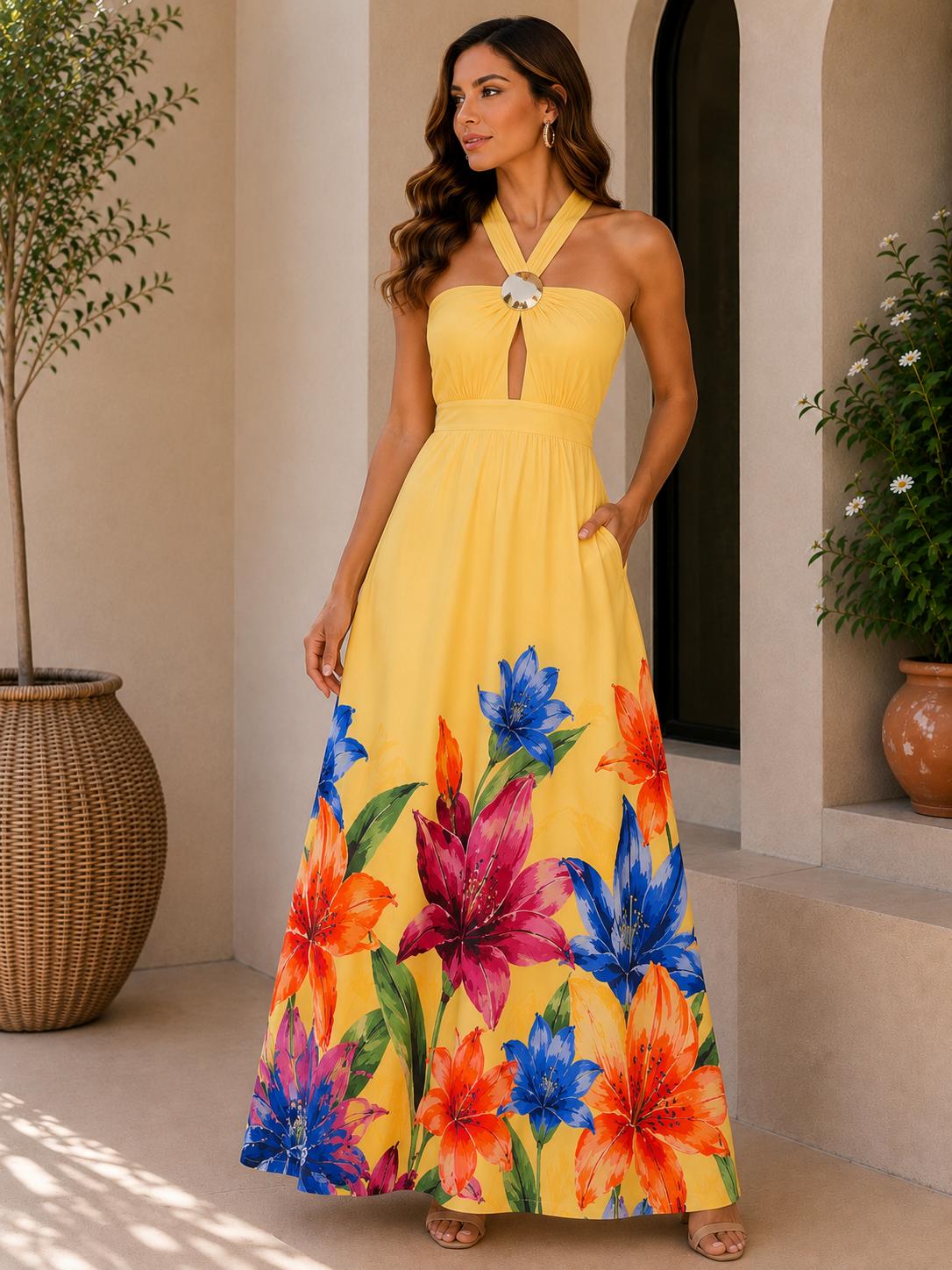 Vestido Capri Floral
