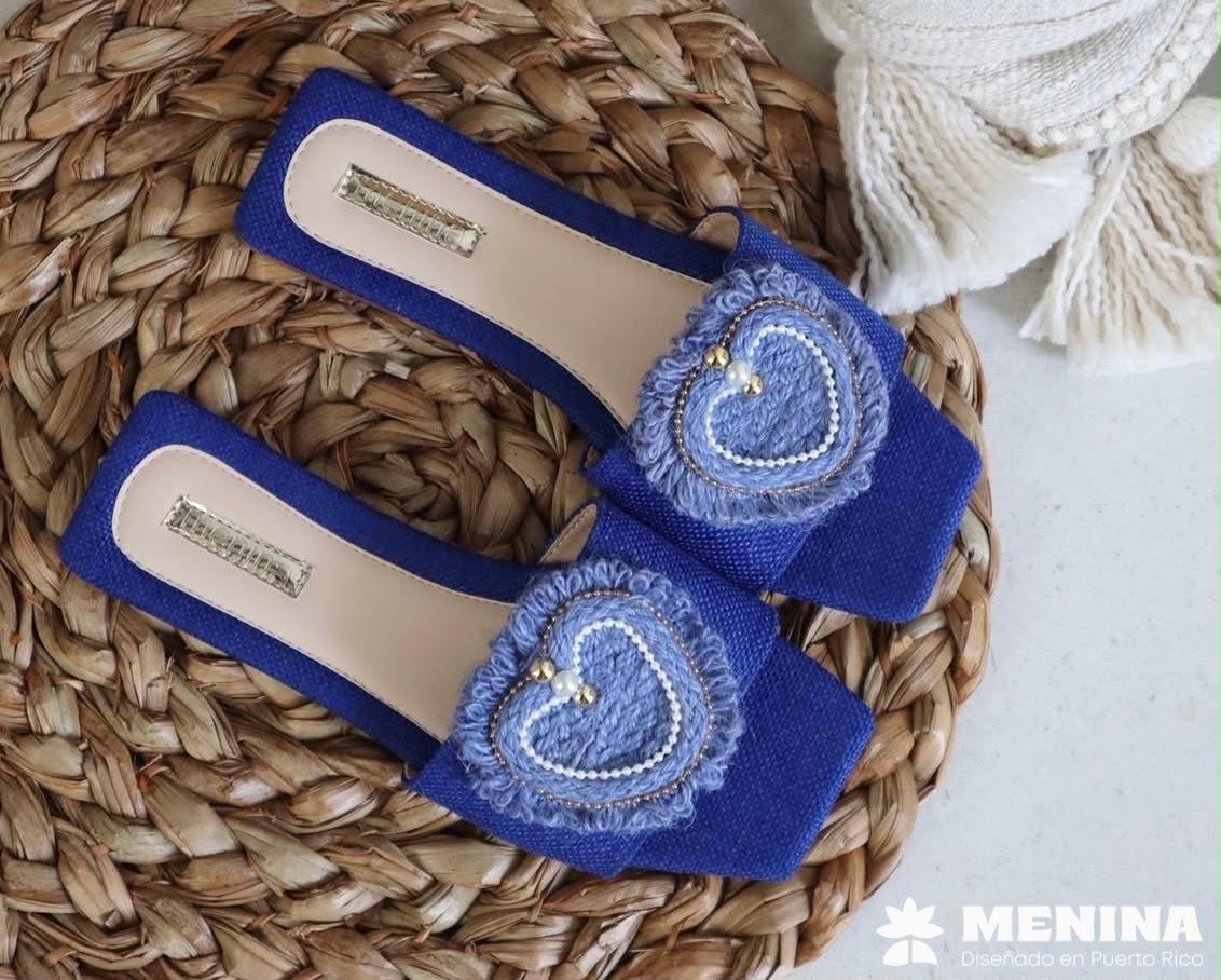 Meninas flats sandals - Blue