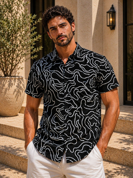 Camisa Addict Abstract