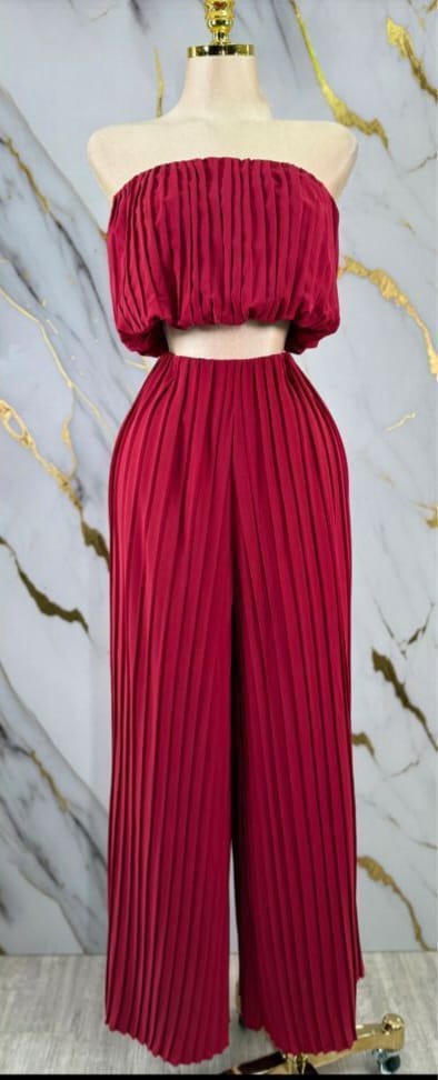 Two-Piece Brisa Plisada