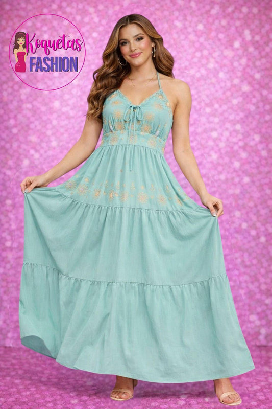 Vestido Esencia Menta