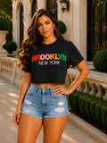 Crop Shirt BROOLYN, NY