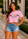 Crop Shirt BROOLYN, NY