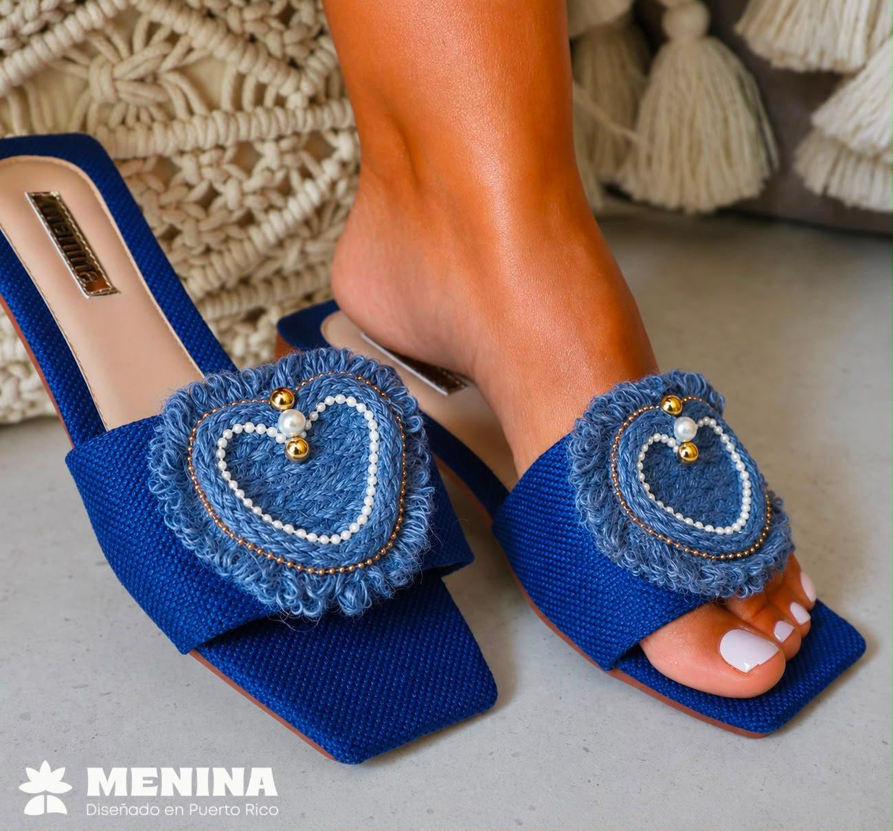 Meninas flats sandals - Blue